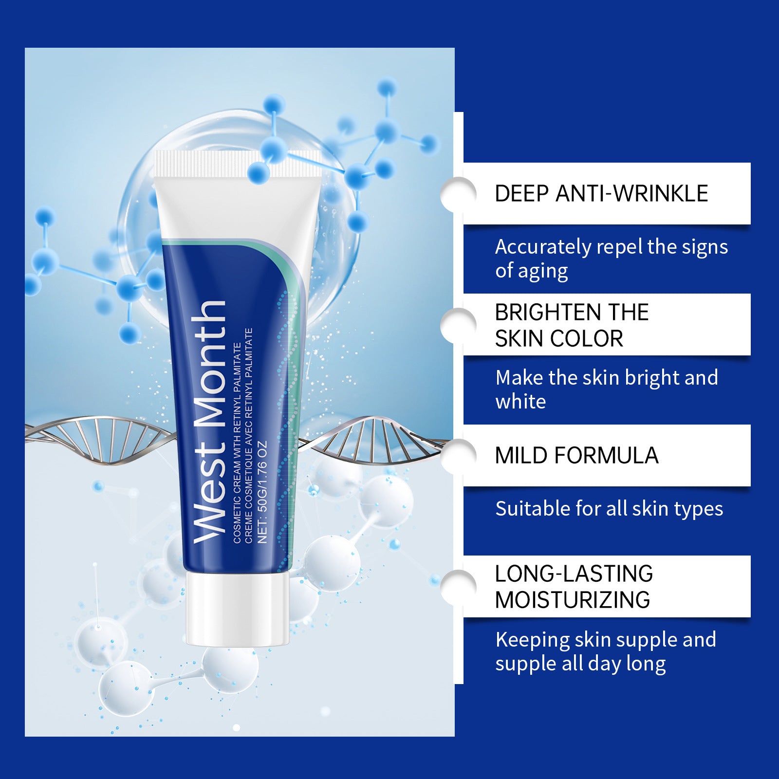 Retinol Night Cream – Anti-Aging & Skin Renewal Moisturizer