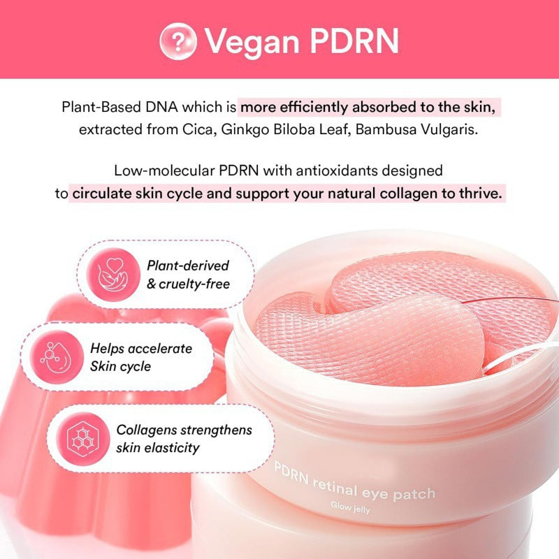 Retinal Eye Patch Glow Jelly – 60 Patches for Bright & Youthful Eyes