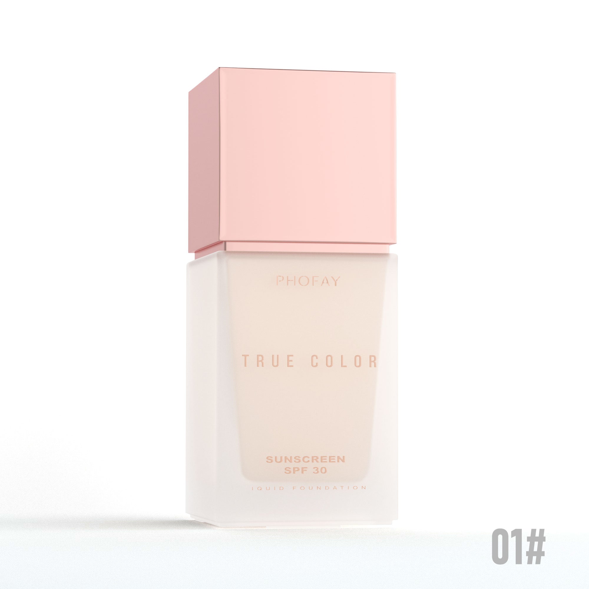Matte Sunscreen Liquid Foundation SPF 30 – Full Coverage & Sun Protection