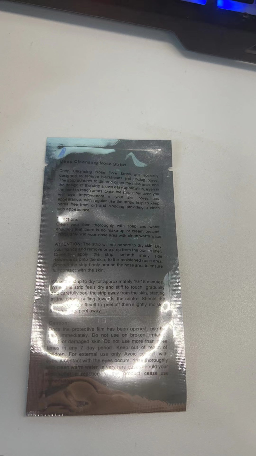 Bandelette nettoyante pour points noirs du nez – Bandelettes nettoyantes des pores en profondeur