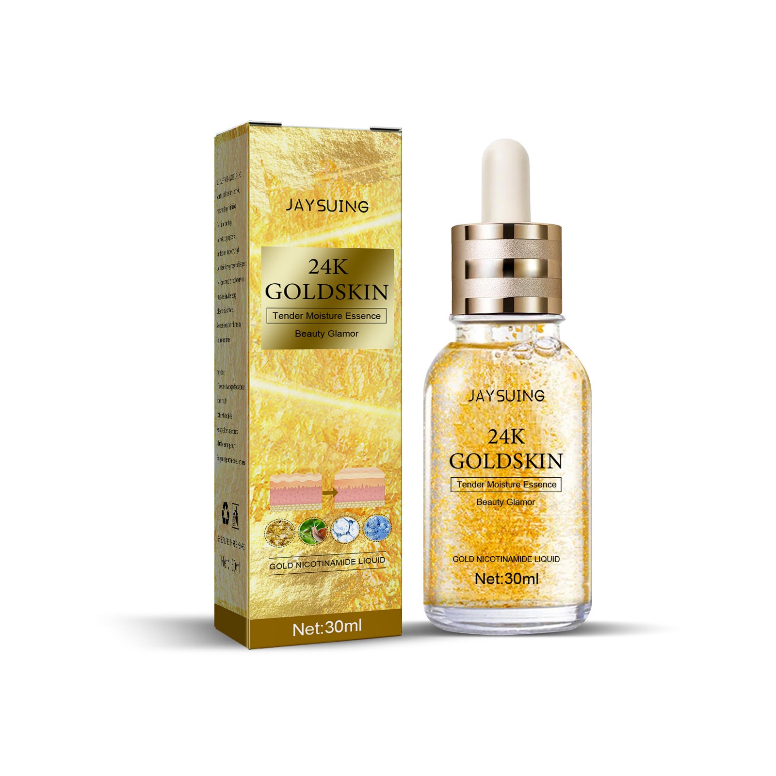 24K Gold Collagen Protein Lifting Serum – Firming & Anti-Aging