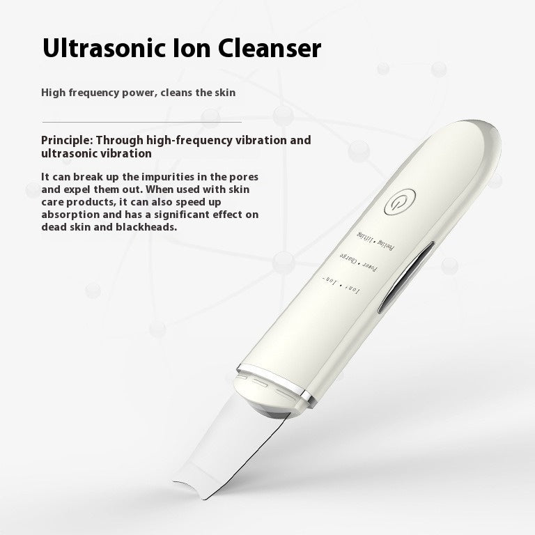 Appareil de nettoyage facial à ultrasons – Nettoyeur de pores et extracteur de points noirs