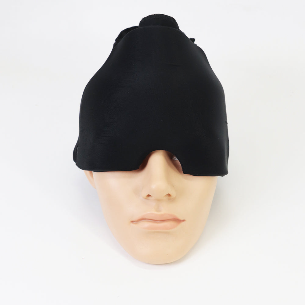 Bandeau Anti Migraine, Masque de Sommeil, Masque Oculaire Réutilisable pour la Tête, Compresse Froide, Soulagement de la Douleur Migraineuse, Anti Cernes et Yeux Gonflés